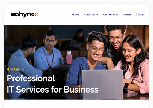 Sahynex Tech Solutions Digital Platform